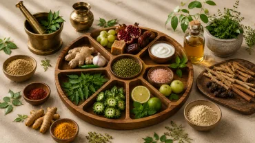Shadrasa: Understanding the Six Tastes of Ayurveda and Their Natural Sources in Everyday Foods